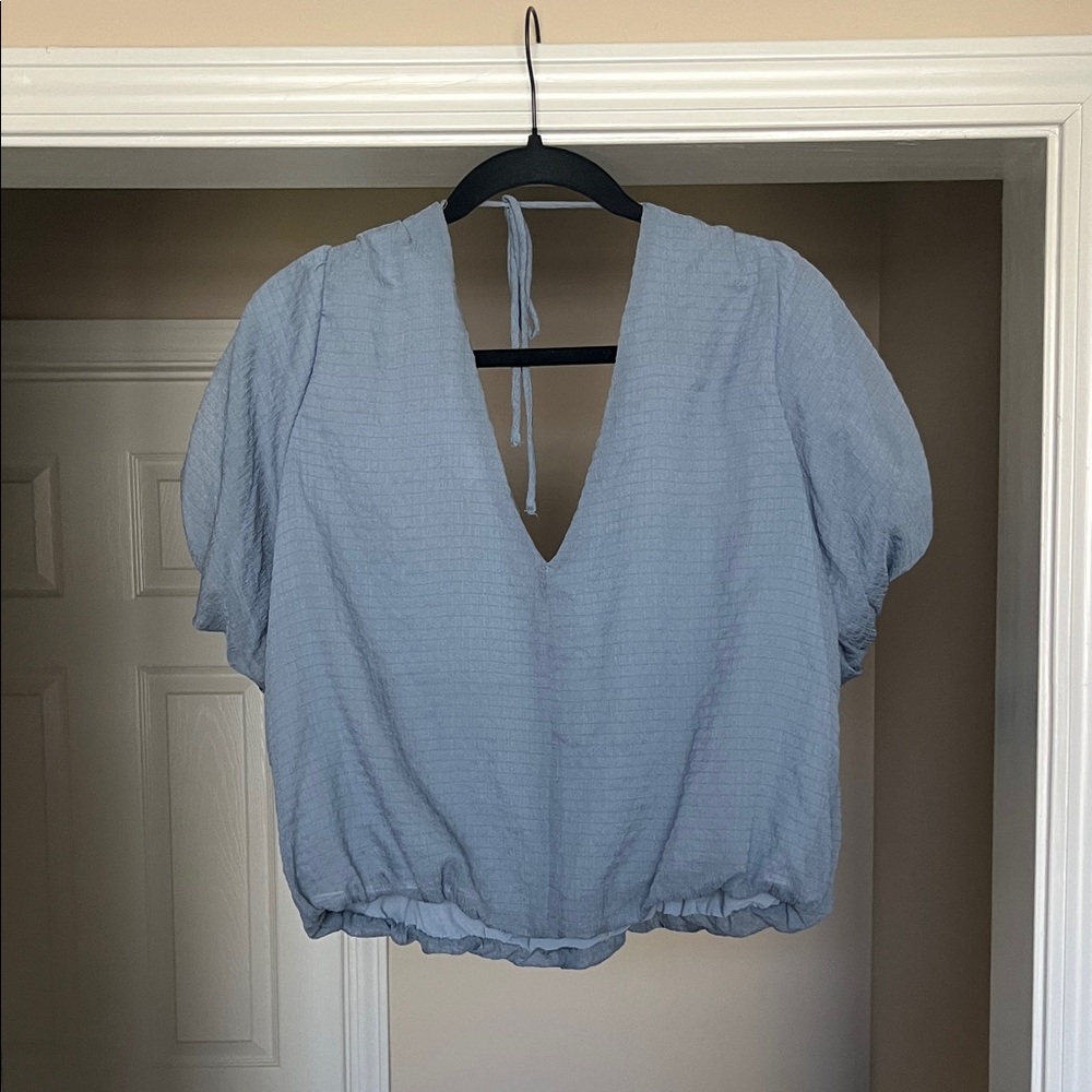 ASTR the label Blue Women's Top